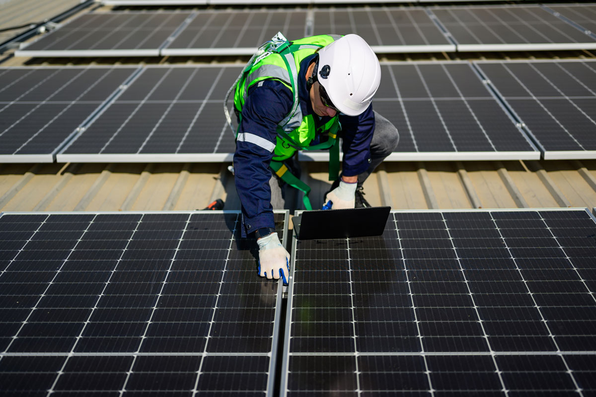 solar panel maintenance